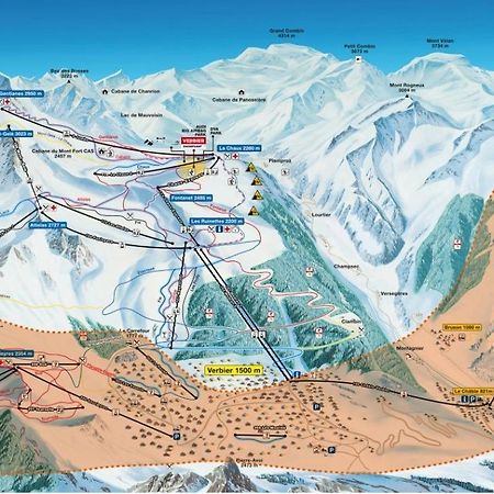 Chalet Clochette 4 Valles-Verbier La Tzoumaz Dış mekan fotoğraf